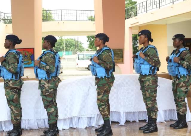 US donates $1m worth of women’s body armor to Ghana Armed Forces