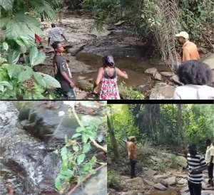 Ashanti Region: Esaase residents fight miners over potential mining activities at iconic waterfall site