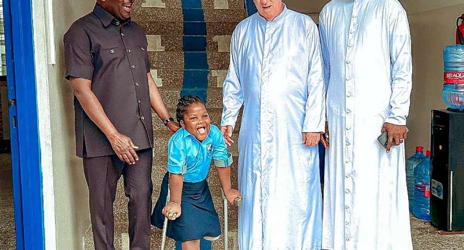 Cured leper whose surgery was sponsored by Bawumia begins school