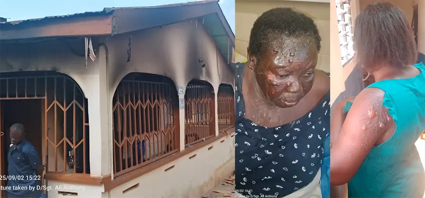 Kumasi: Fire injures mother and daughter at Esereso