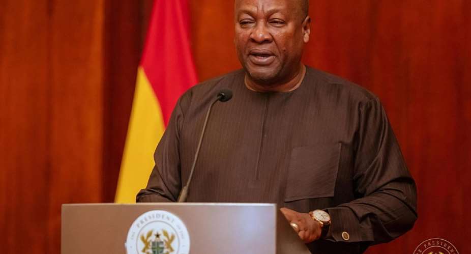 ORAL: "What you are witnessing is not inaction, It is our steadfast adherence to due diligence" — Mahama