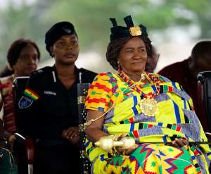 Prof. Jane Naana enstooled as Owoabrempong Kru-Kow I