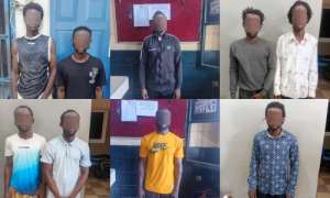 Nine persons remanded for alleged attack on Weija sub-chief with cutlass, axe and scissors