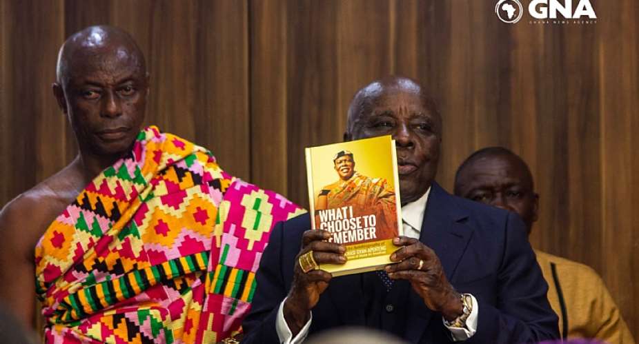 Late Nana Kwasi Gyan-Apenteng crowns scholarly works with “What I choose to remember”