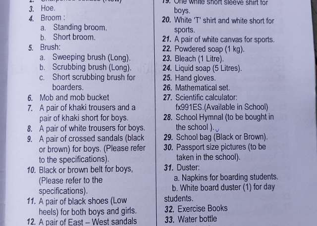 Parents unhappy with overloaded SHS admission prospectus