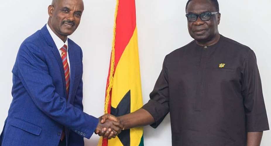 Deputy Foreign Affairs Minister receives Ethiopian Deputy Head of Mission, calls for enhanced trade ties