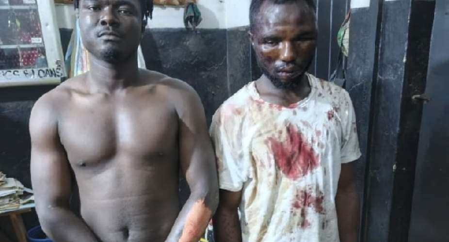 A/R:Two arrested, weapon retrieved after armed robbery attack at Adumasa