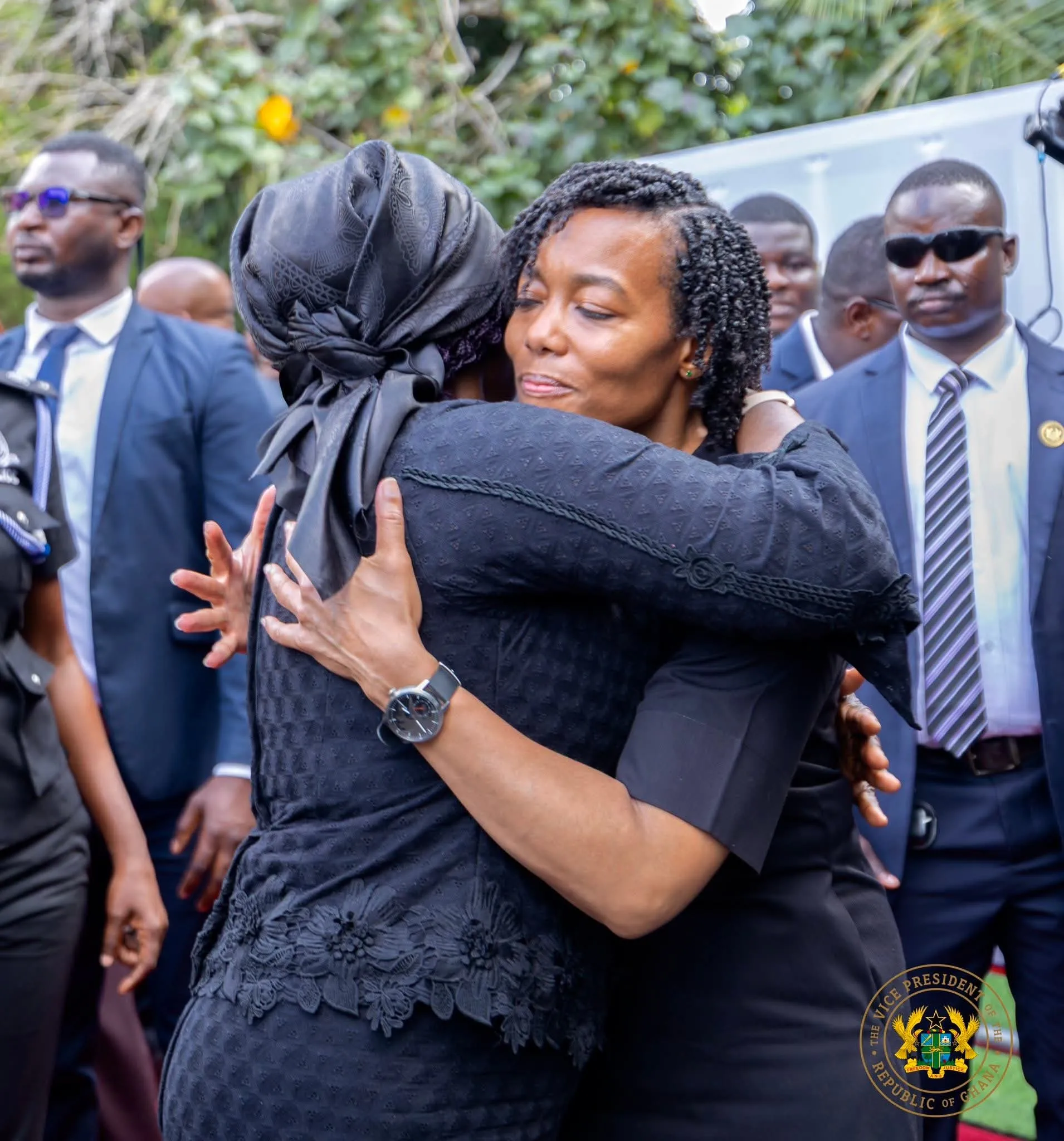 Vice-President leads delegation to console Konadu family