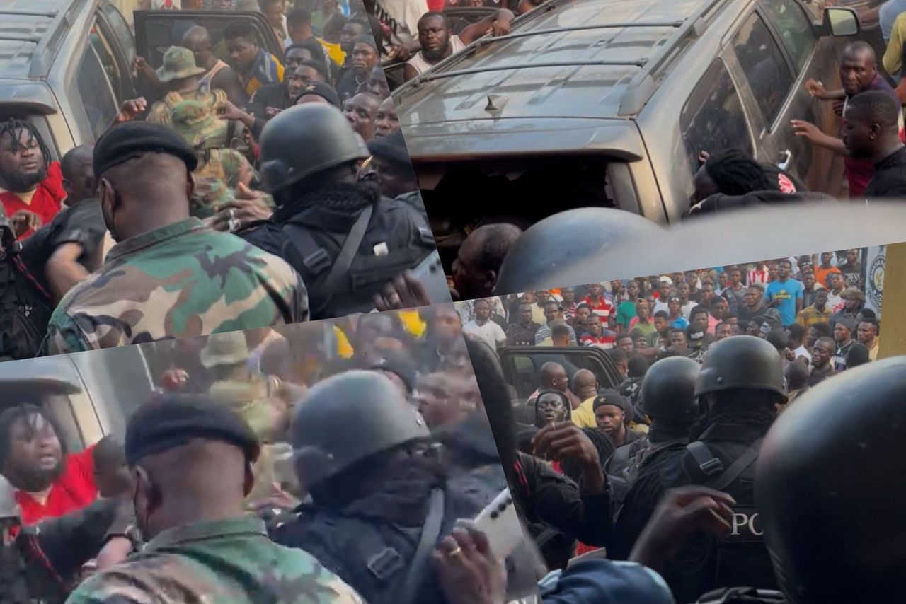 Nine soldiers escape lynching from armed galamseyers at Hwidiem