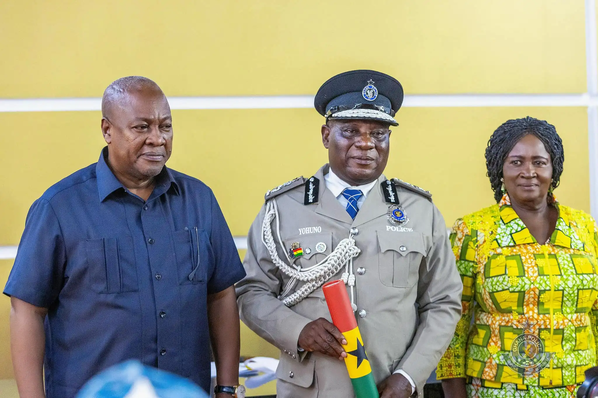 Mahama extends IGP Yohuno’s tenure by two years