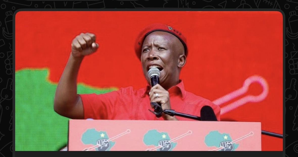 Court slaps South Africa’s Julius Malema with 5-year jail term