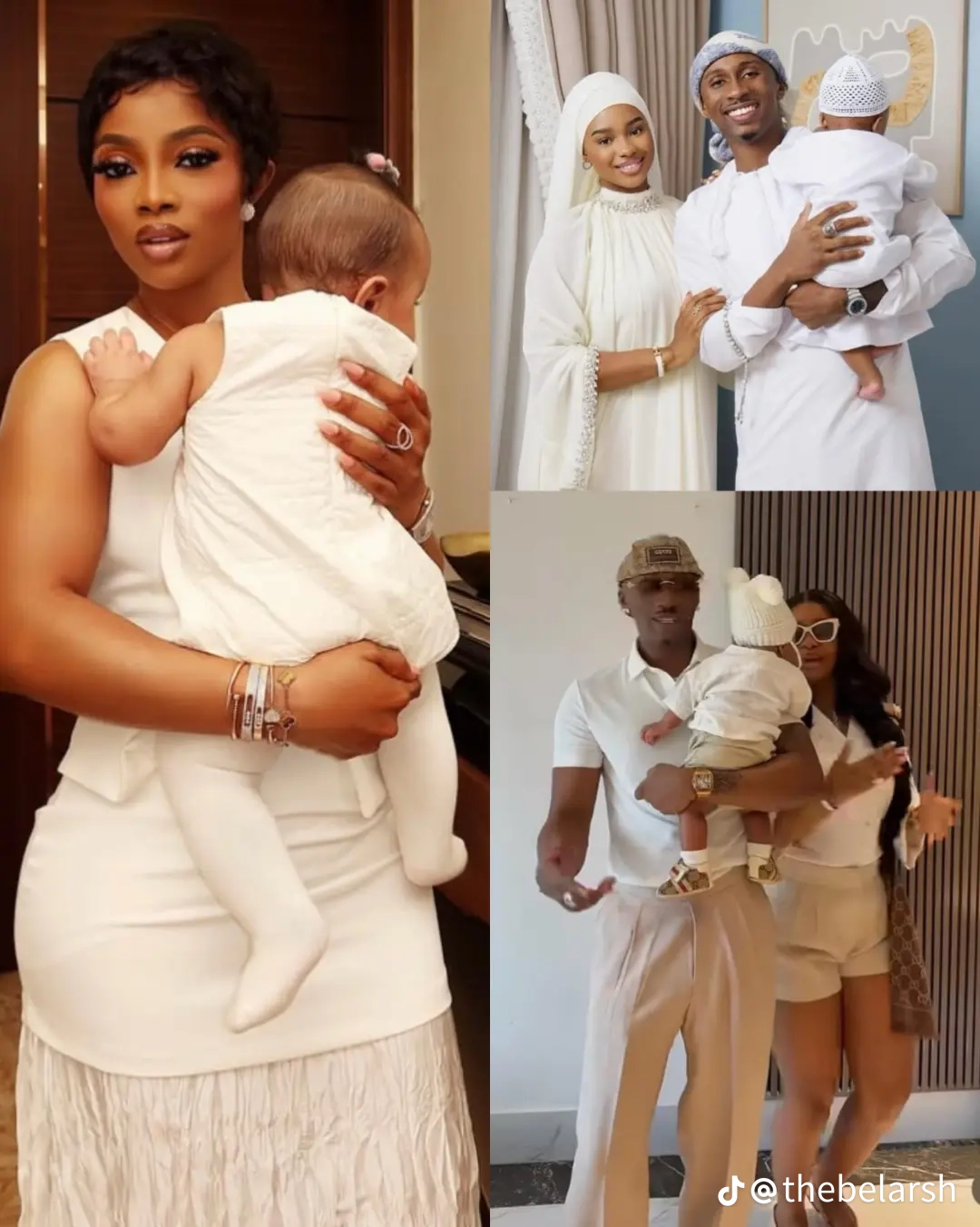 ⸻  “They Have Money” — Toke Makinwa Playfully Links Daughter to Priscilla Ojo’s Son