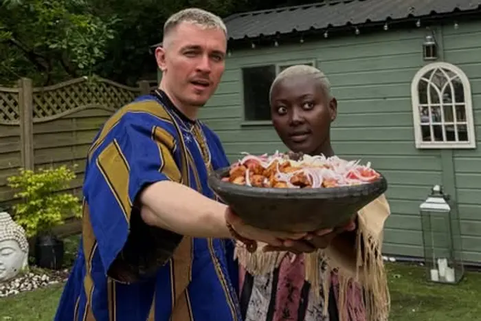 Chef Abby teams up with London food creators for viral Ghanaian cooking collab during UK tour