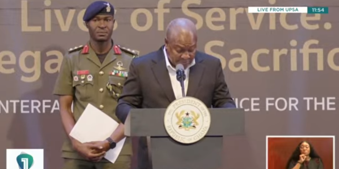 ‘We’ll stand with you’ — Mahama assures families of August 6 helicopter crash victims