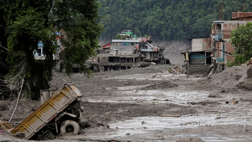 Girl, 13, among 33 UK nationals missing after Nepal flash floods