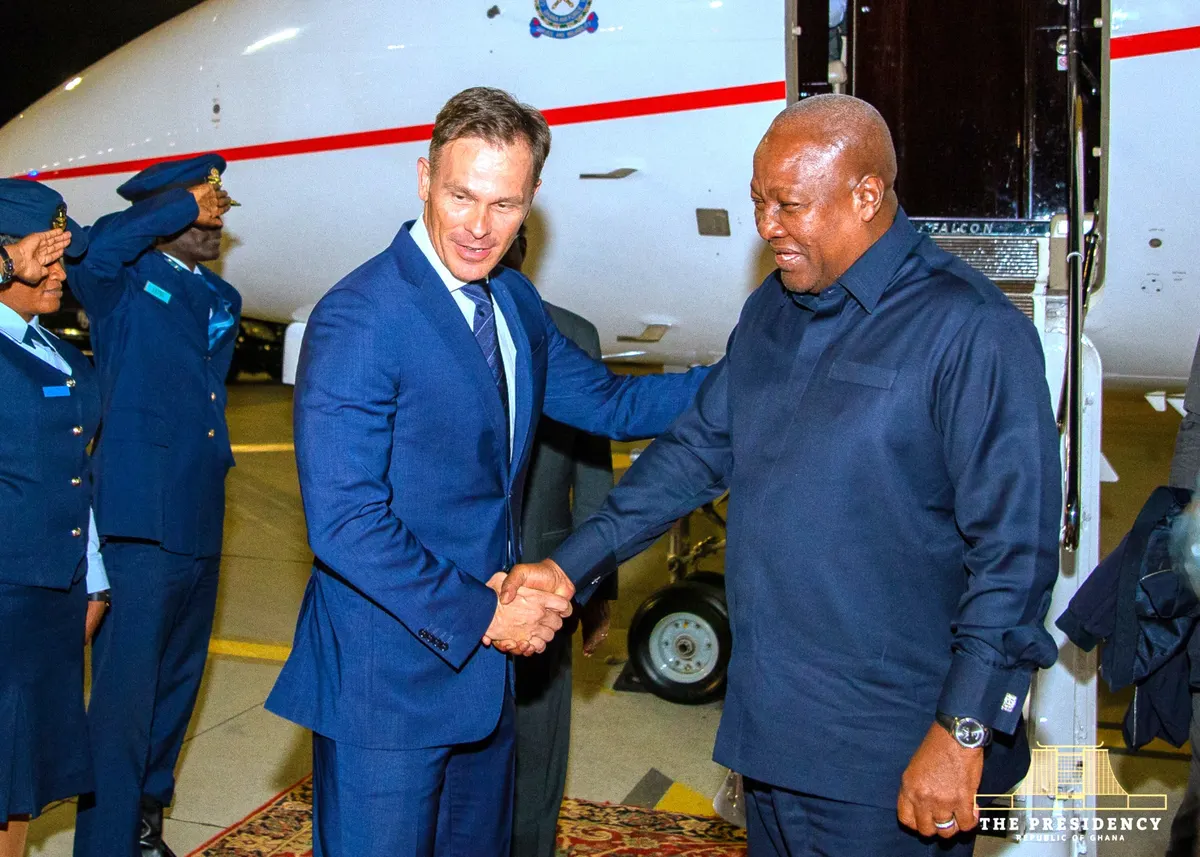 President Mahama arrives in Belgrade for 65th Non-Aligned Movement Summit