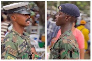 'If you call me brother, I will deal with you' - Senior military officer warns newly passed-out brother