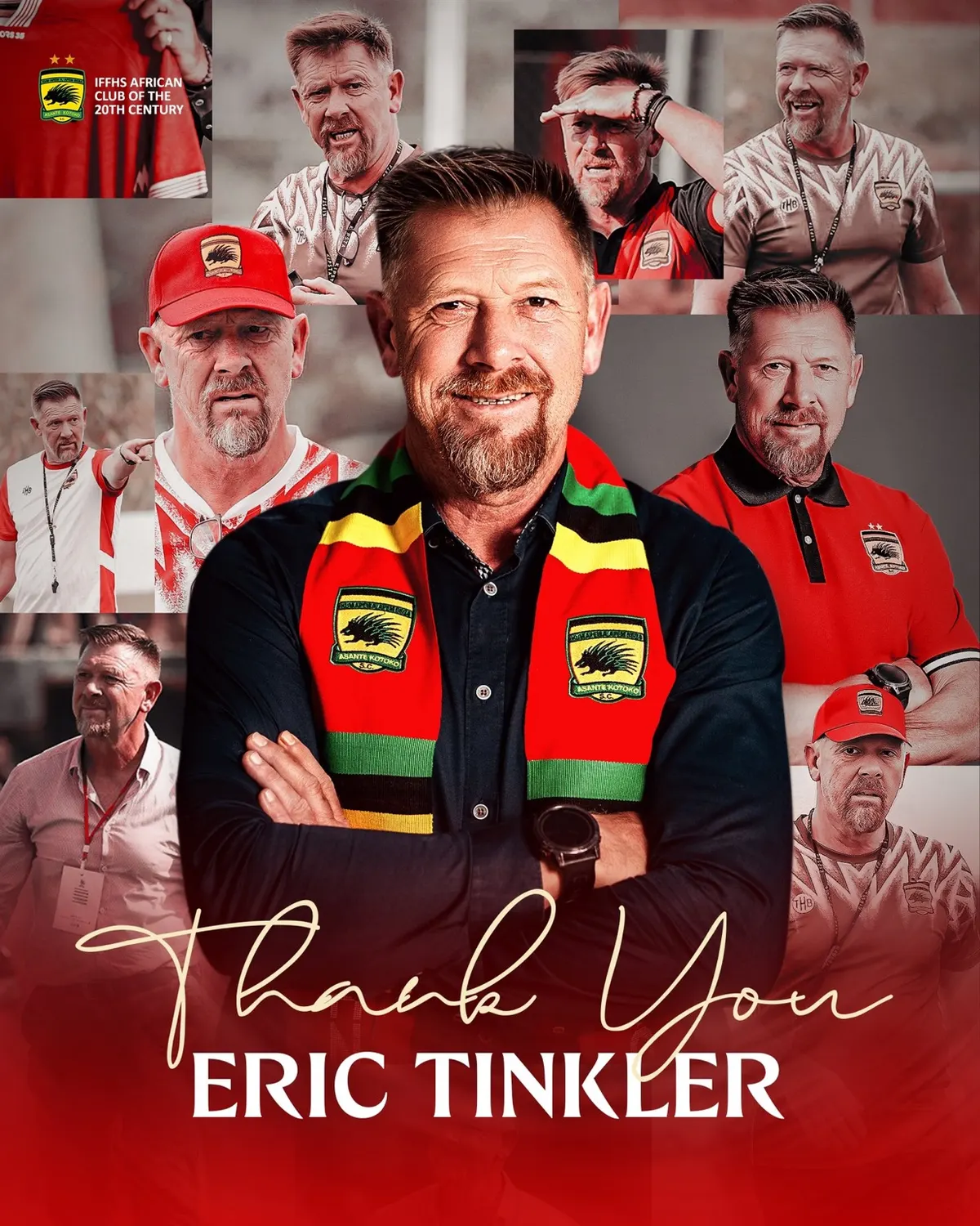 BREAKING: Erik Tinkler leaves Asante Kotoko