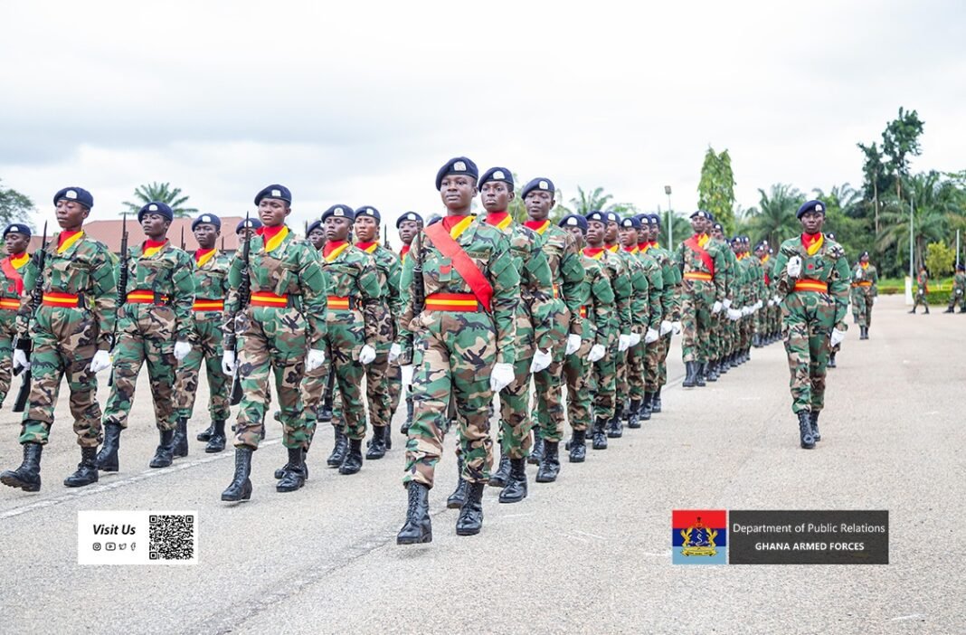 2,000 GAF recruits pass out after six months of basic military training