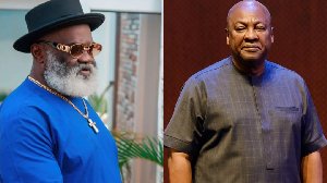‘President Mahama is the best in Africa’ – Nollywood actor declares