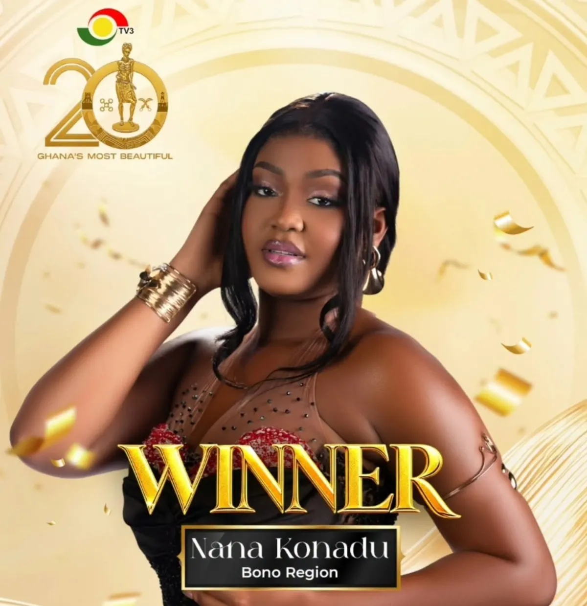 Nana Konadu is winner of Ghana’s Most Beautiful 2026
