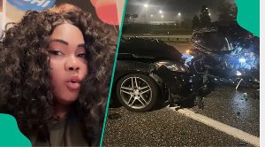 Singer Chichi survives ghastly Car accident in US