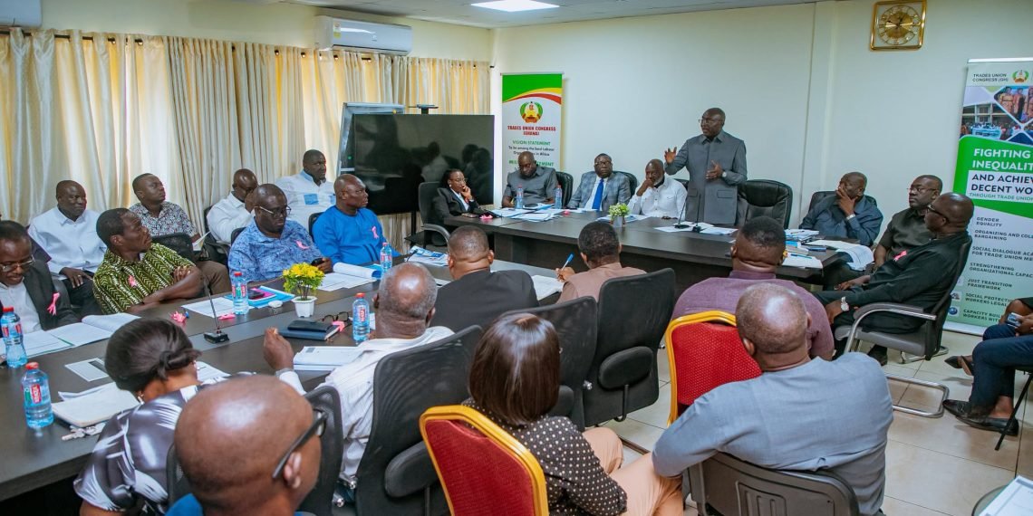 Bawumia meets TUC leadership to discuss living wage, jobs and pensions