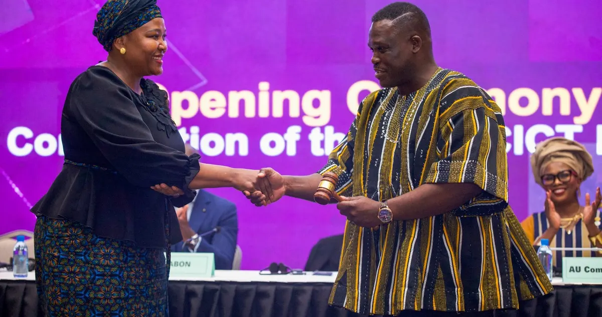Sam George unanimously elected Chair of AU ICT Committee for 2 years